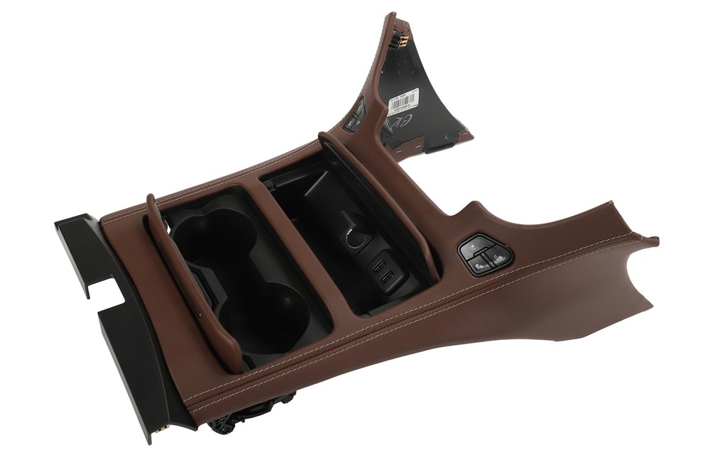 GM Genuine Parts Pillion Brown Sauvage Front Floor Console Trim Plate
