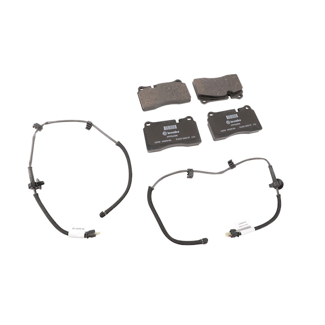 GM Genuine Parts Rear Disc Brake Pad Set with Springs and Wear Sensors