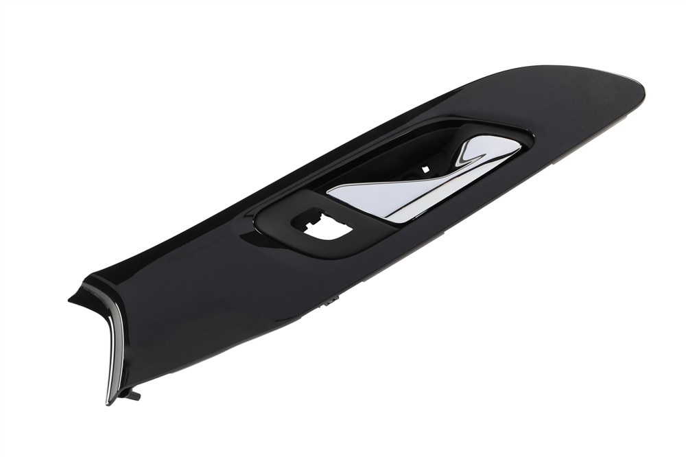 GM Genuine Parts Pitch Dark Night Front Passenger Side Door Inside Handle Bezel