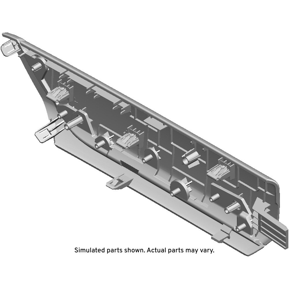 GM Genuine Parts Hewn Cypress Front Driver Side Door Armrest Applique