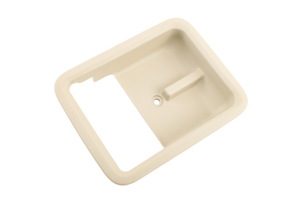 GM Genuine Parts Beige Rear Seat Back Latch Release Handle Bezel