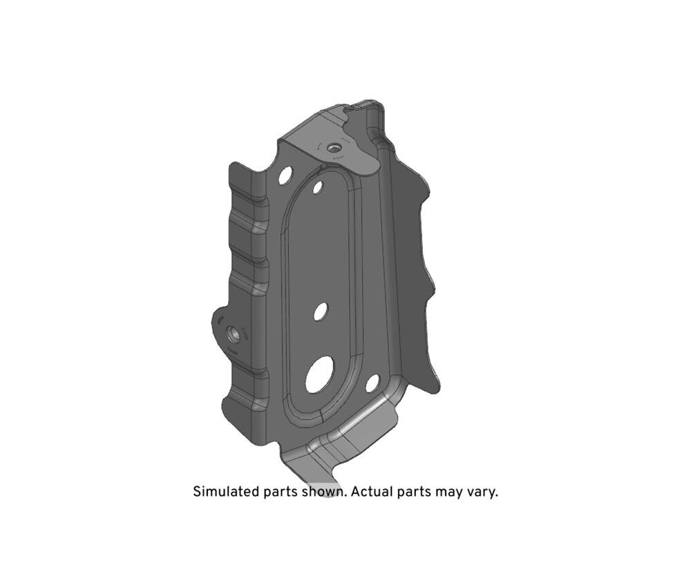 GM Genuine Parts Passenger Side Front Compartment Front Side Rail Reinforcement