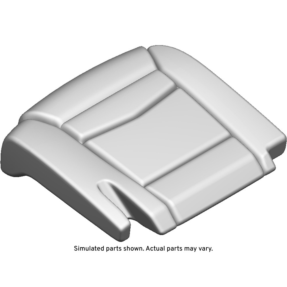 GM Genuine Parts Black Passenger Side 3rd Row Seat Cushion Cover