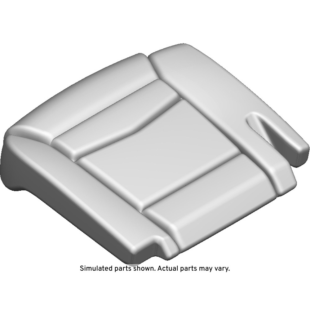 GM Genuine Parts Black Driver Side 3rd Row Seat Cushion Cover