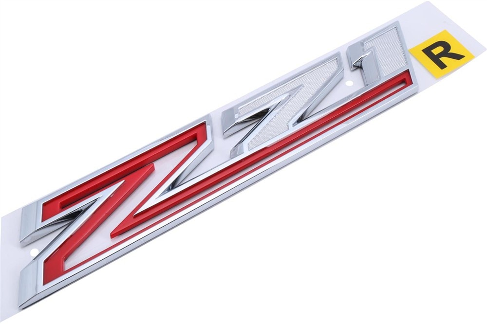GM Genuine Parts Exterior Bright Chrome Driver Side Fender Emblem