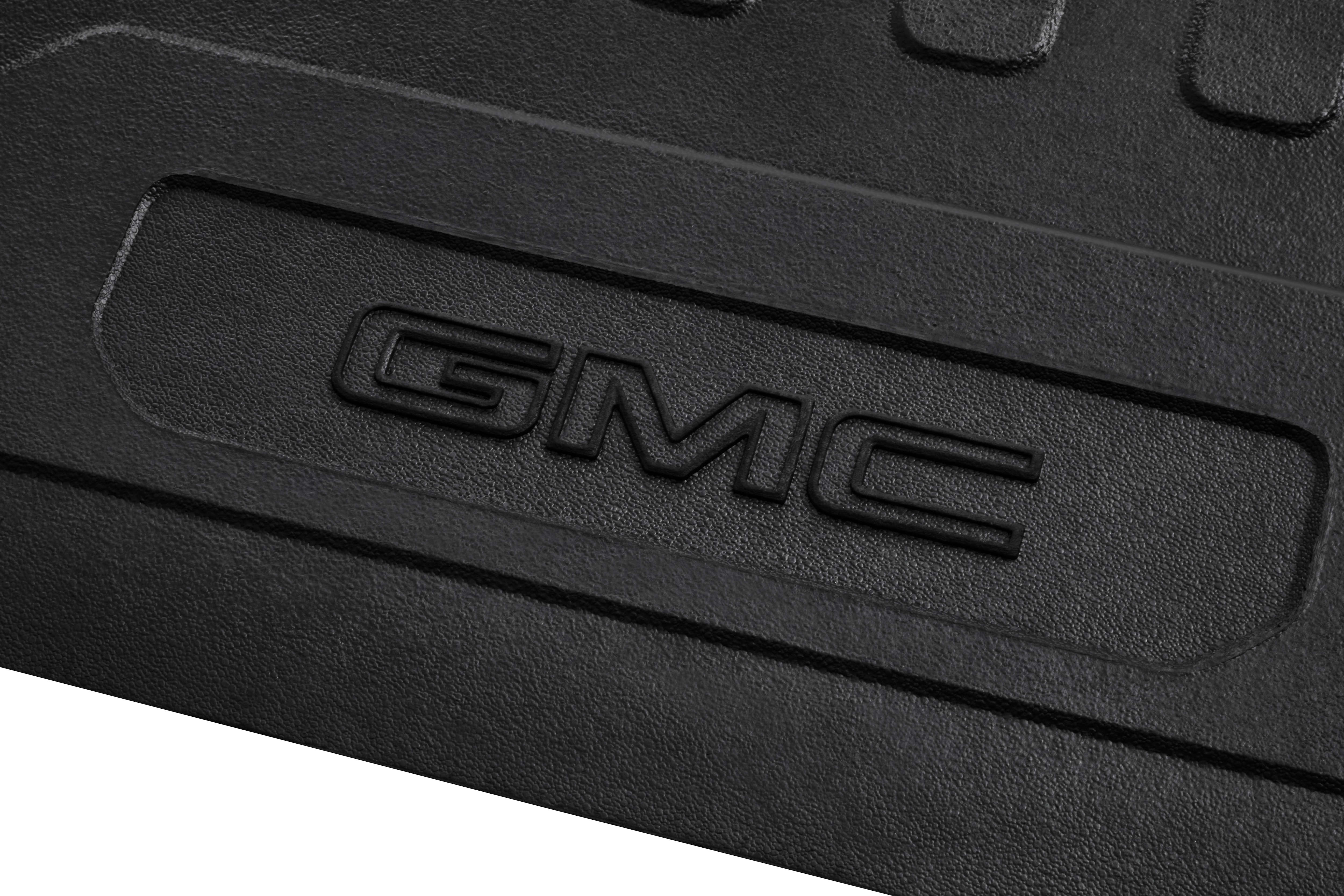 Bed Mat in Black with GMC Logo for Long Bed Models | 84634080