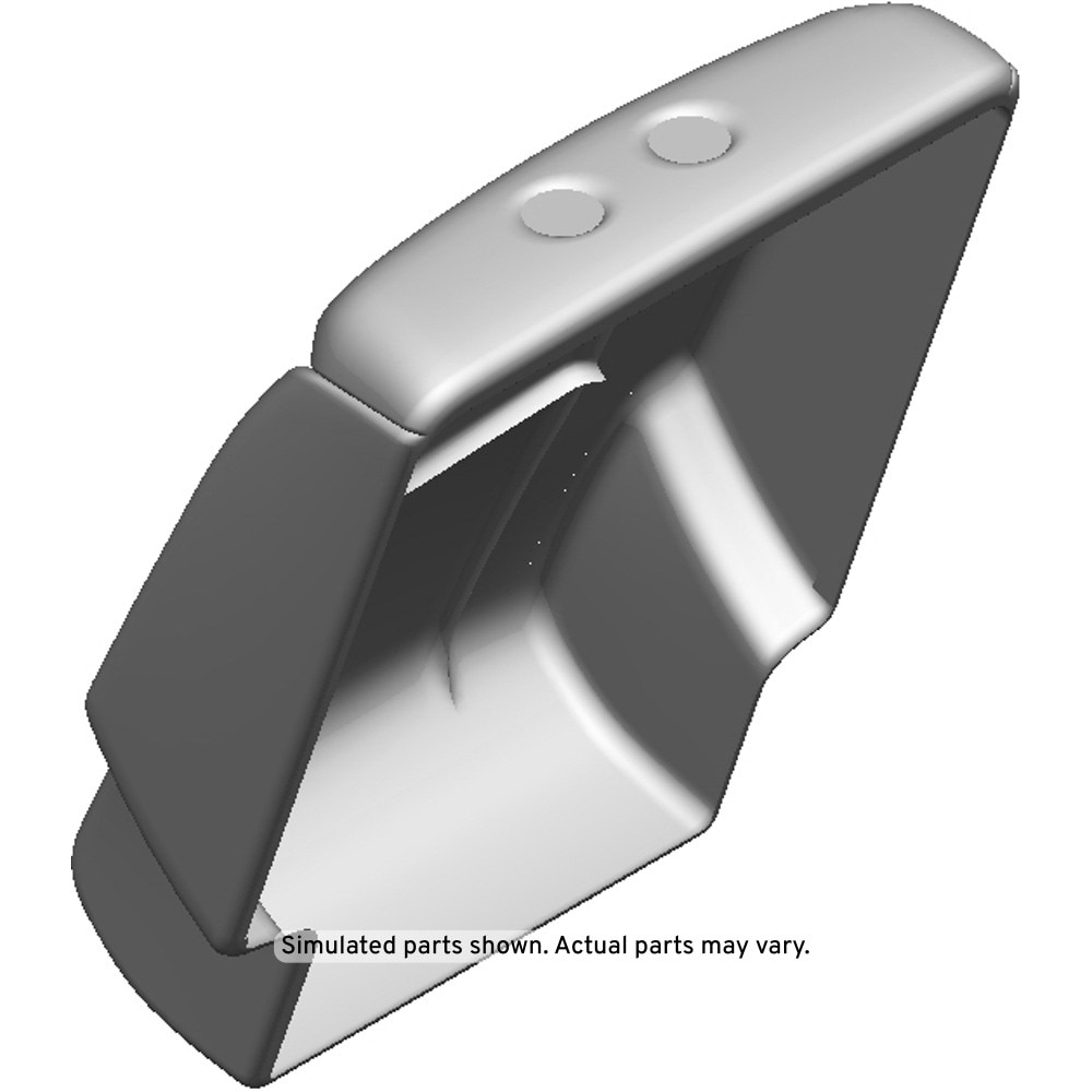 GM Genuine Parts Black Driver Side 3rd Row Seat Back Cover