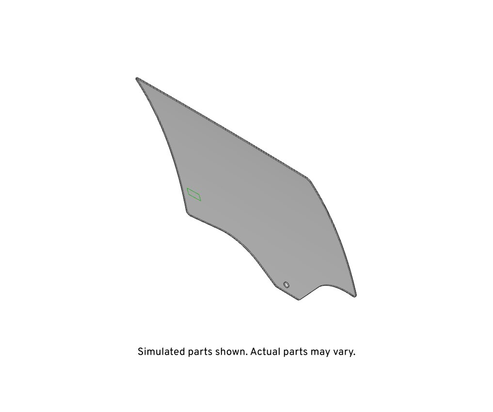 GM Genuine Parts Driver Side Door Glass