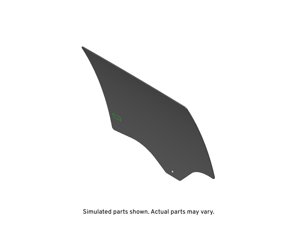 GM Genuine Parts Driver Side Door Glass