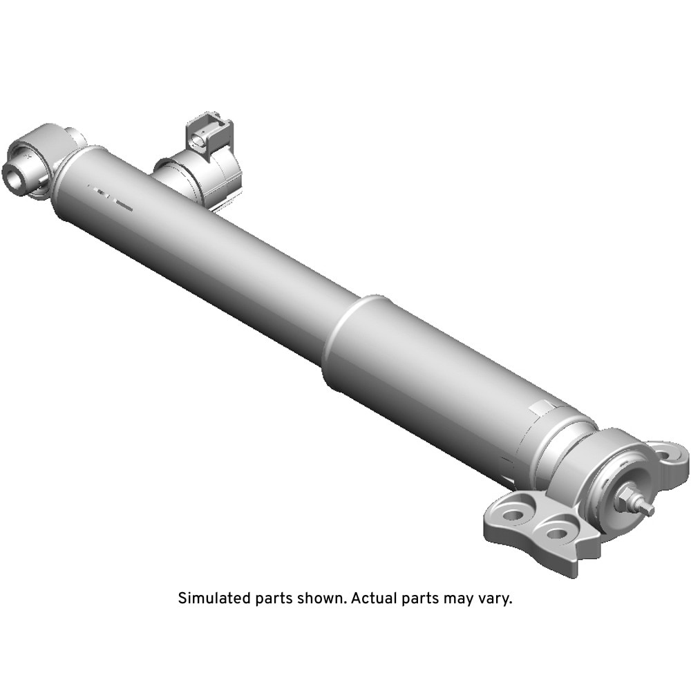 GM Genuine Parts Rear Driver Side Shock Absorber with Upper Mount