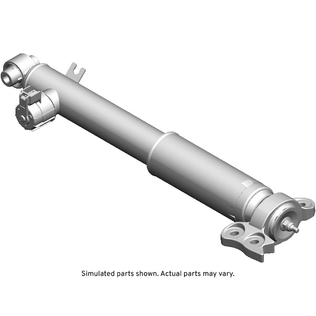 GM Genuine Parts Rear Passenger Side Shock Absorber with Upper Mount