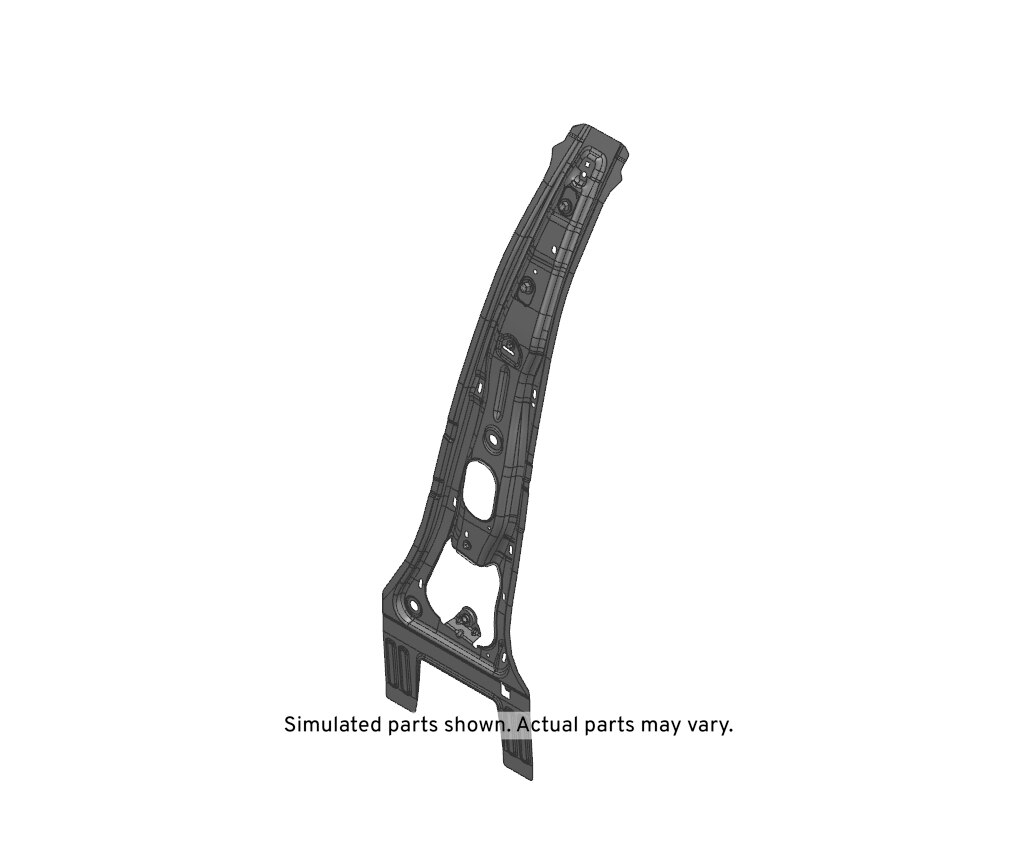 GM Genuine Parts Driver Side Center Pillar Inner Panel