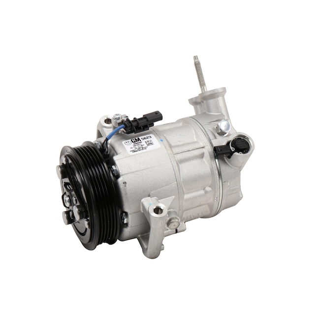 GM Genuine Parts Air Conditioning Compressor Kit with Stud, Valve, Plug, and Oil