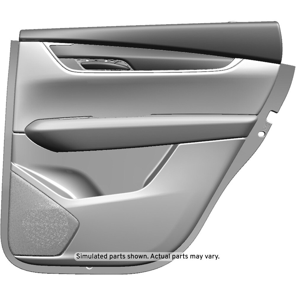 GM Genuine Parts Black Rear Passenger Side Door Trim