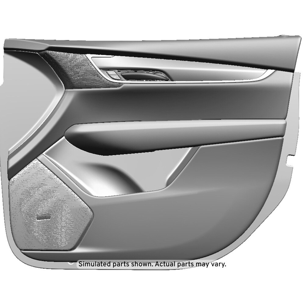 GM Genuine Parts Titanium Passenger Side Door Trim