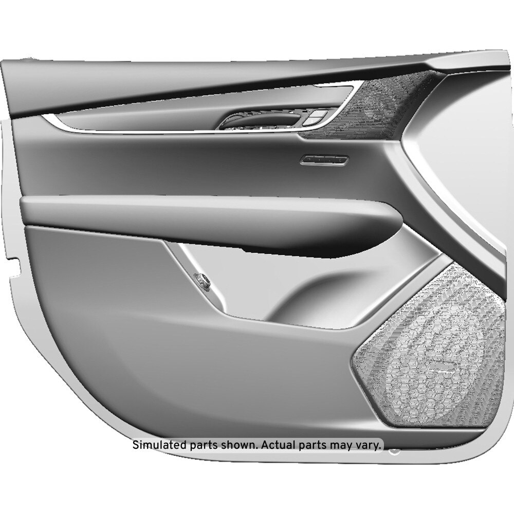 GM Genuine Parts Black Front Driver Side Door Trim