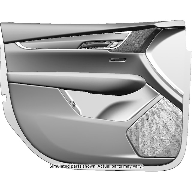 GM Genuine Parts Black Front Driver Side Door Trim
