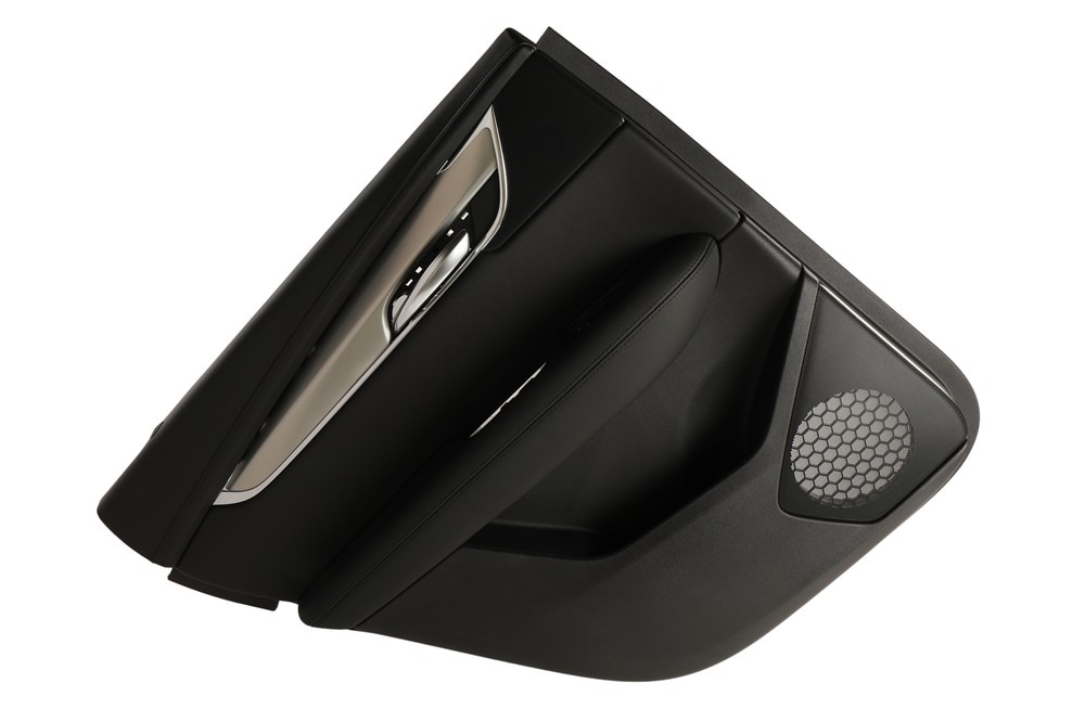 GM Genuine Parts Black Rear Driver Side Door Interior Trim Panel