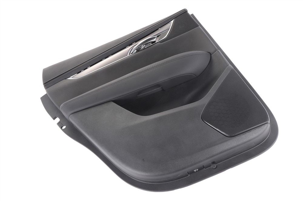 GM Genuine Parts Black Rear Driver Side Door Interior Trim Panel