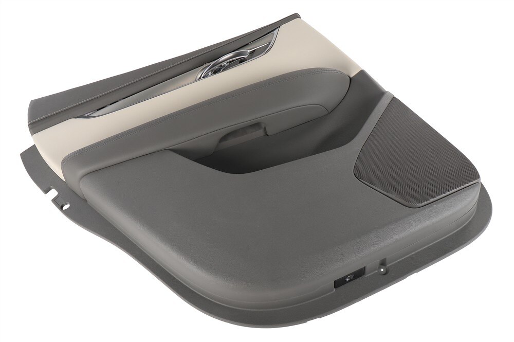GM Genuine Parts Titanium Rear Driver Side Door Interior Trim Panel