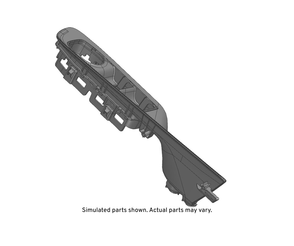 GM Genuine Parts Front Driver Side Door Armrest Switch Mount Plate