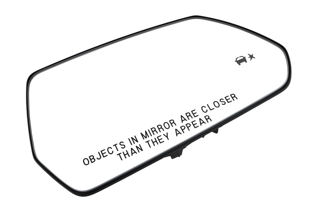 GM Genuine Parts Passenger Side Door Mirror with Glass and Backing Plate