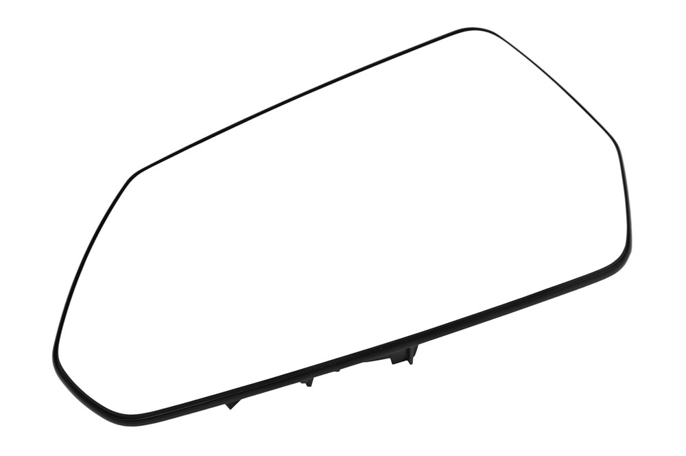 GM Genuine Parts Driver Side Door Mirror with Glass and Backing Plate
