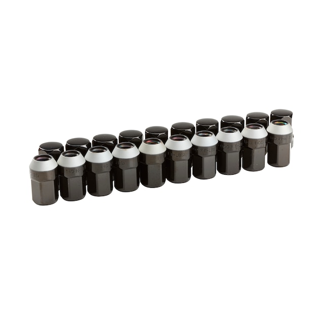Pack of 20 Lug Nuts in Black