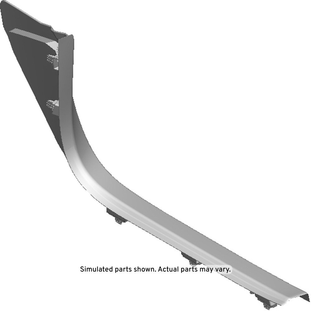 GM Genuine Parts Galvanized Cool Front Driver Side Door Sill Garnish Molding