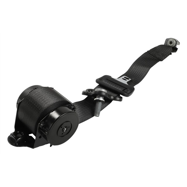 GM Genuine Parts Black Passenger Side 3rd Row Seat Belt Retractor Assembly