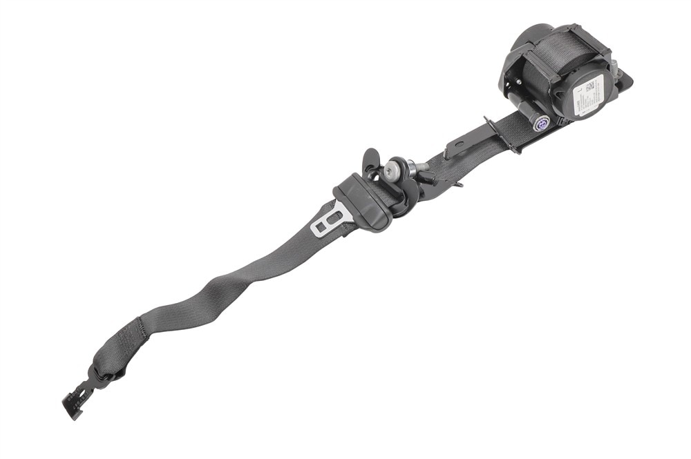 GM Genuine Parts Black Front Driver Side Seat Belt Retractor Assembly