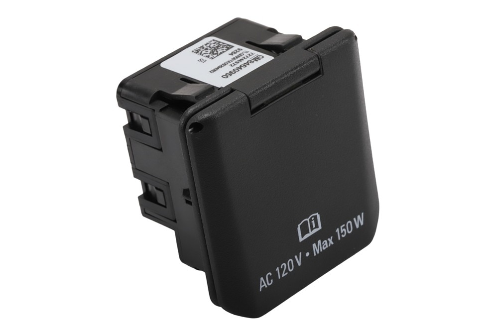 GM Genuine Parts Jet Black Accessory Receptacle