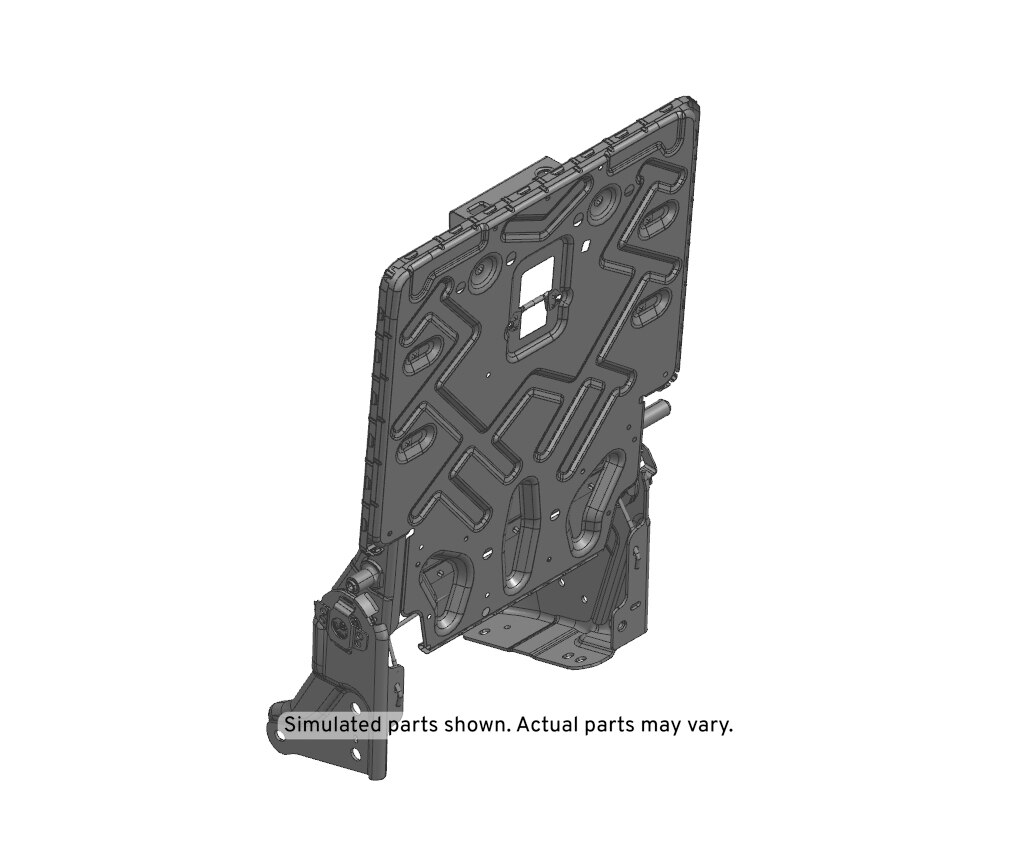 GM Genuine Parts Rear Passenger Side Seat Back Frame