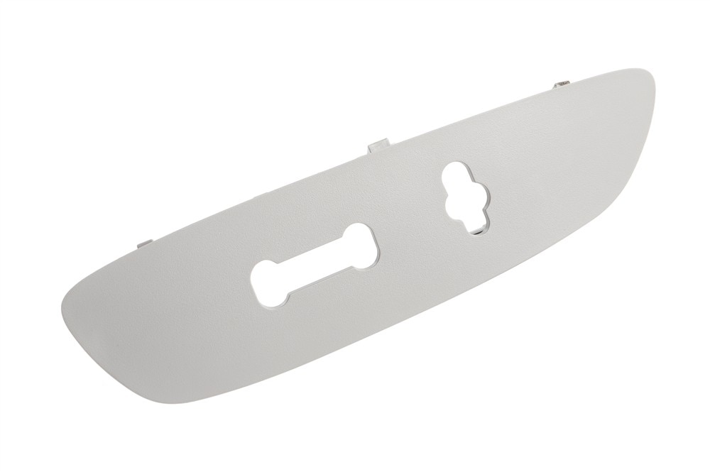 GM Genuine Parts Ash Gray Front Passenger Seat Adjuster Switch Bezel
