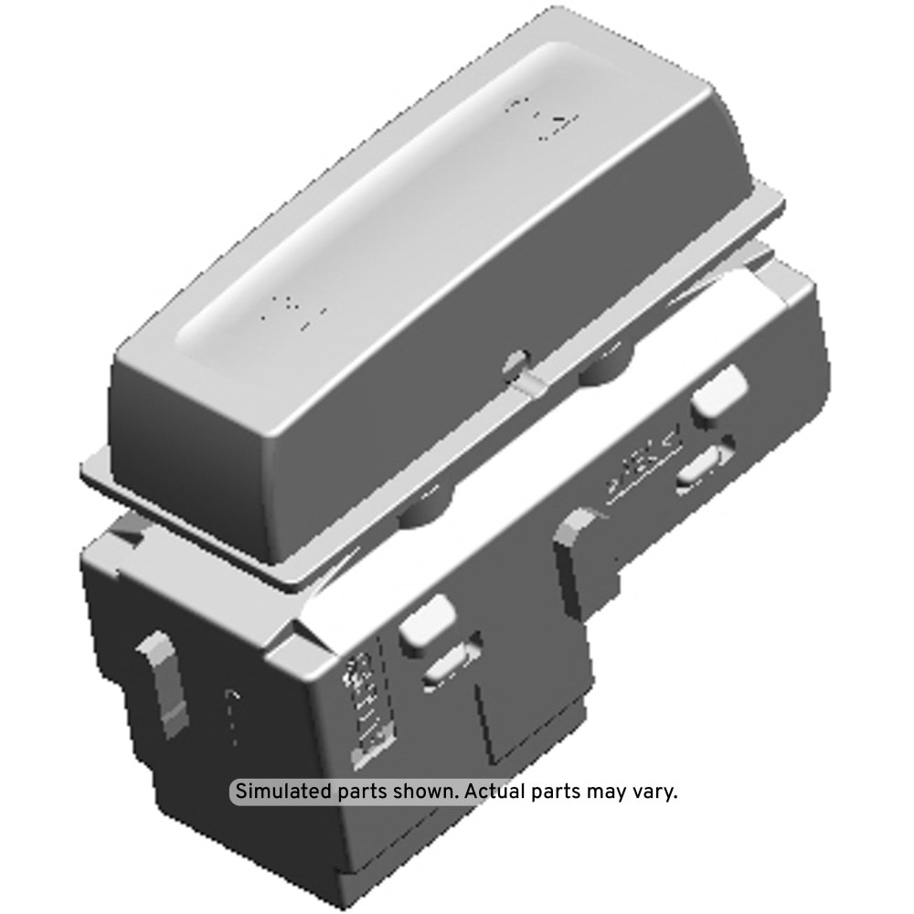 GM Genuine Parts Black Passenger Side Door Lock Switch