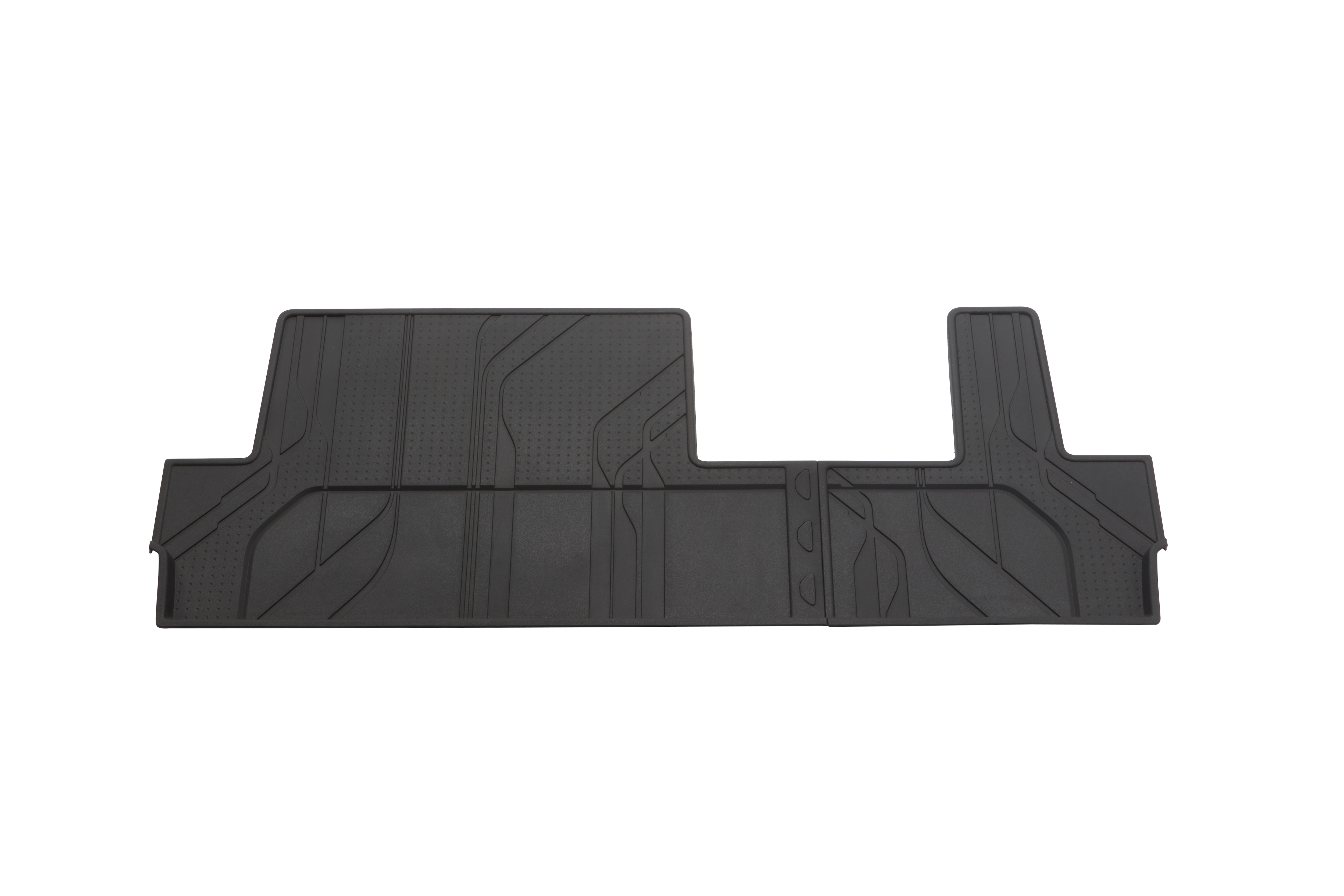 Third-Row Interlocking Premium All-Weather Floor Liner in Jet