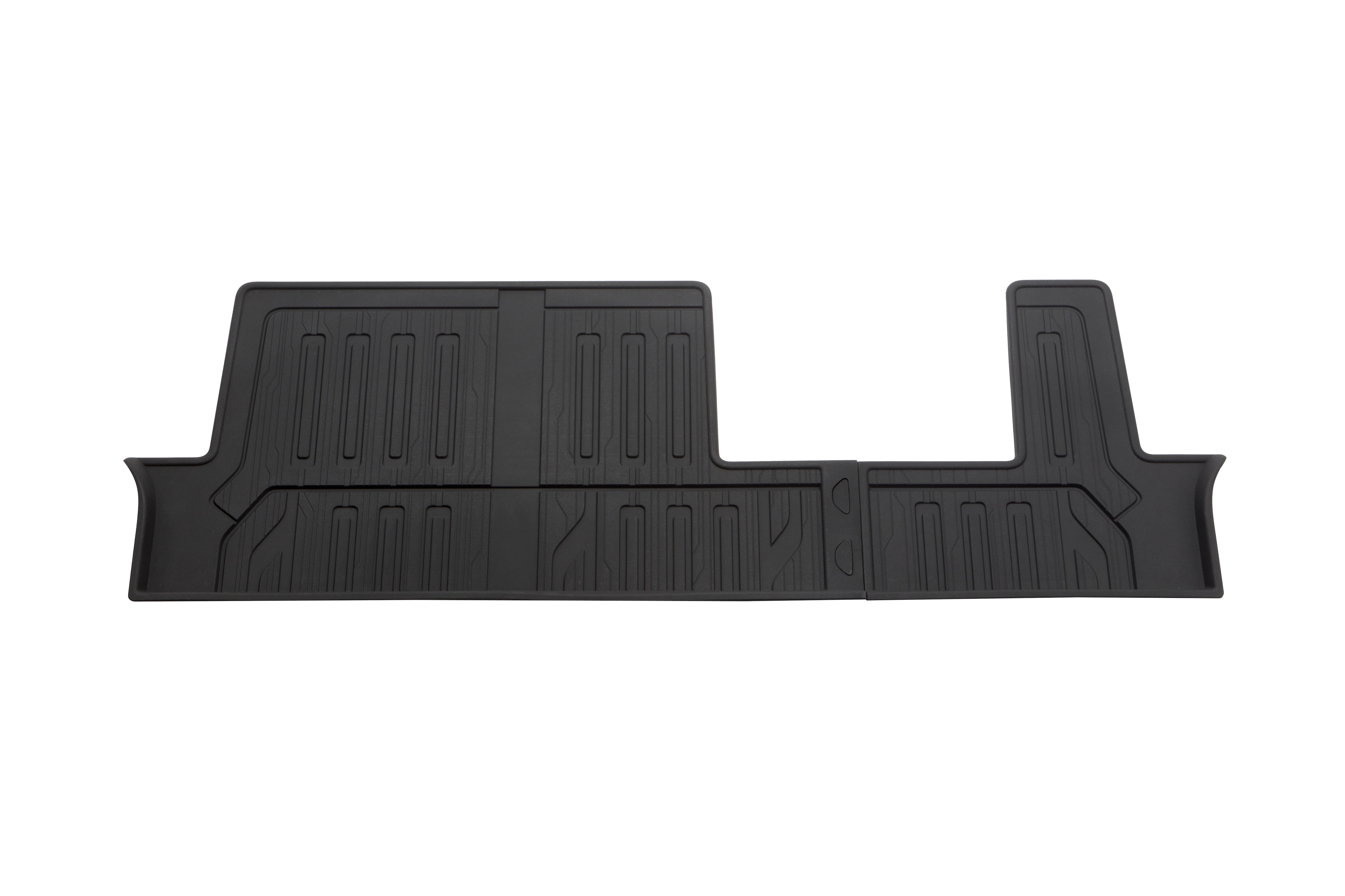 Third-Row Interlocking Premium All-Weather Floor Liner in Jet Black (for Models with Second-Row Bench Seat)