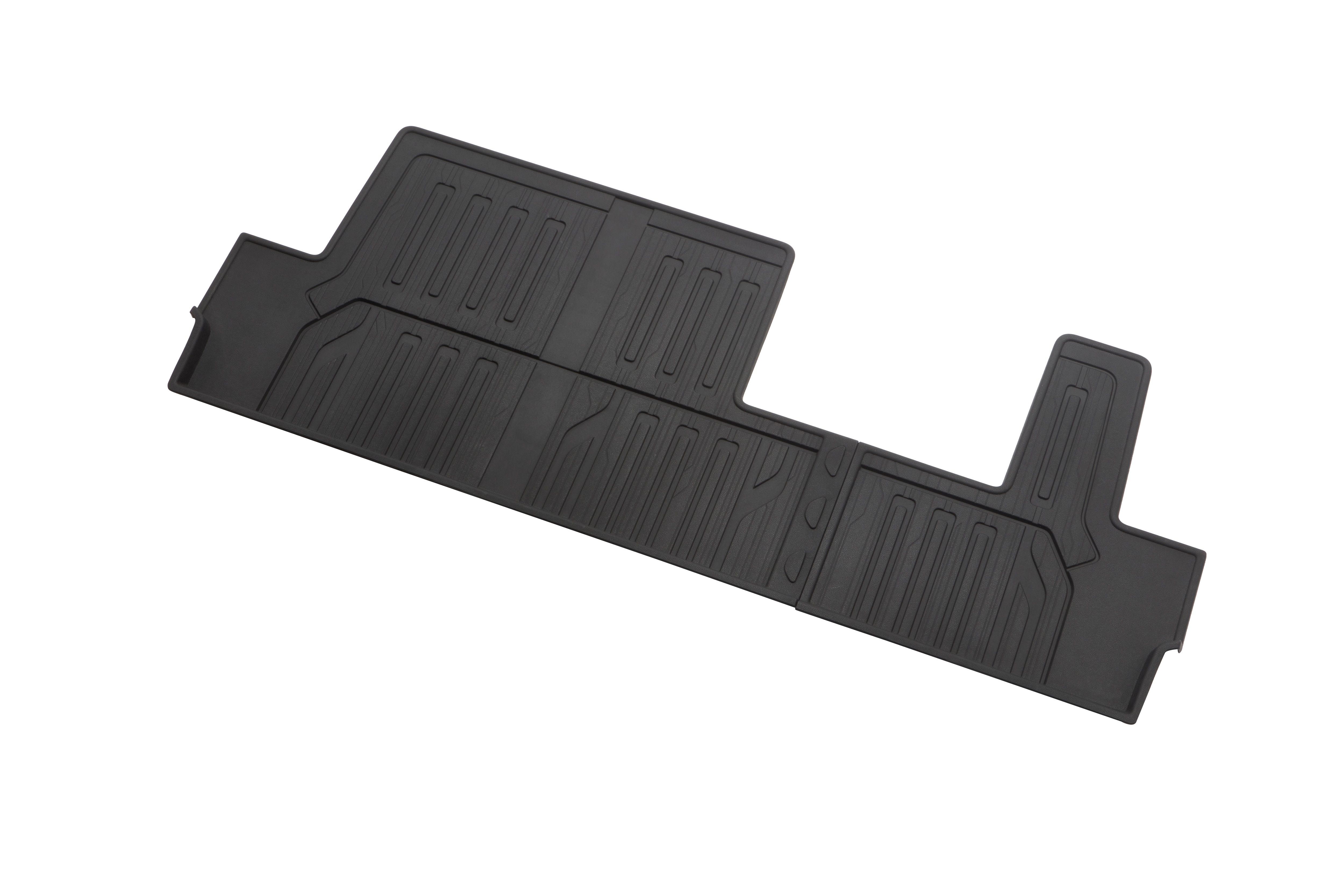 Third-Row Interlocking Premium All-Weather Floor Liner in Jet