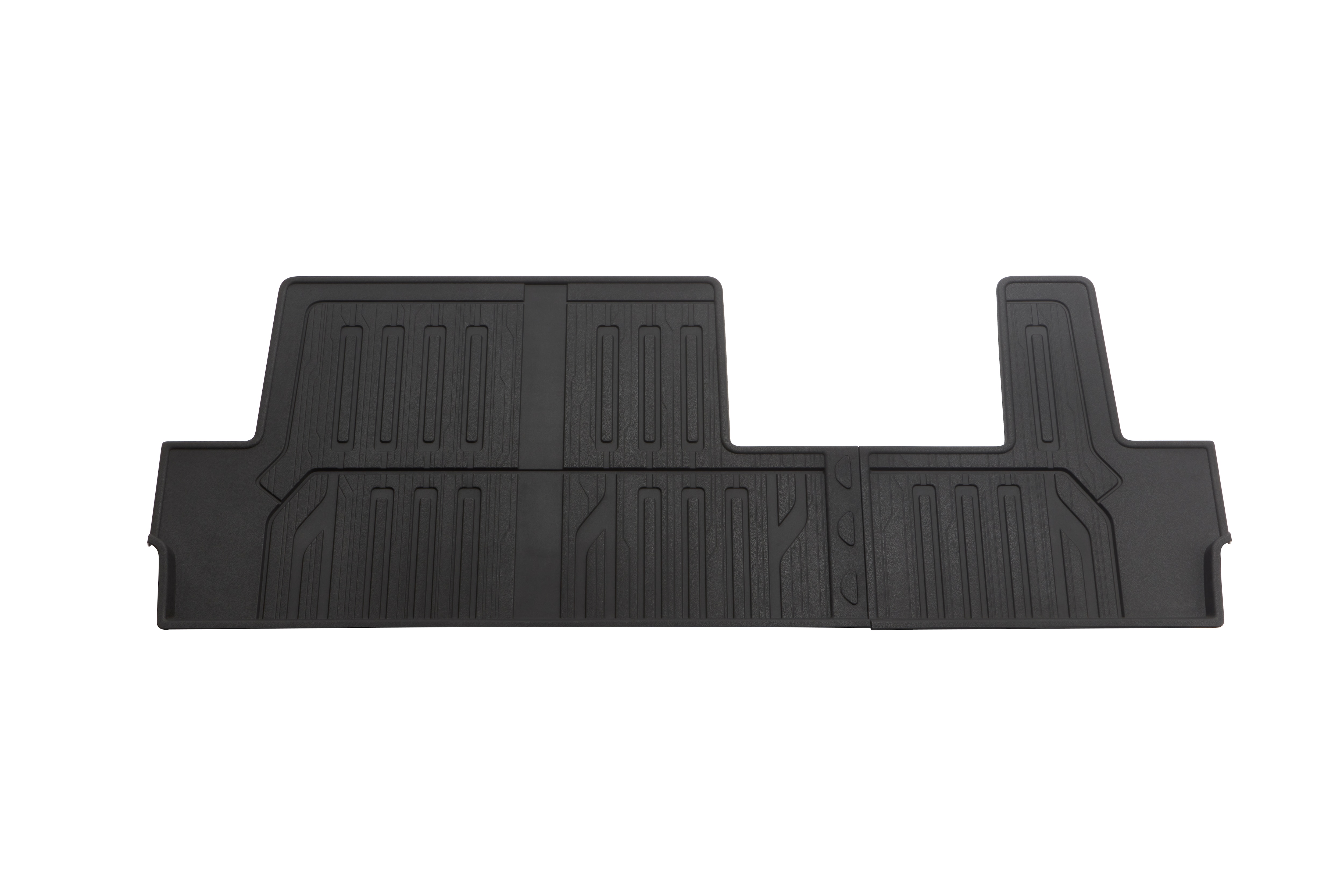 Third-Row Interlocking Premium All-Weather Floor Liner in Jet Black (for Models with Second-Row Bench Seat)