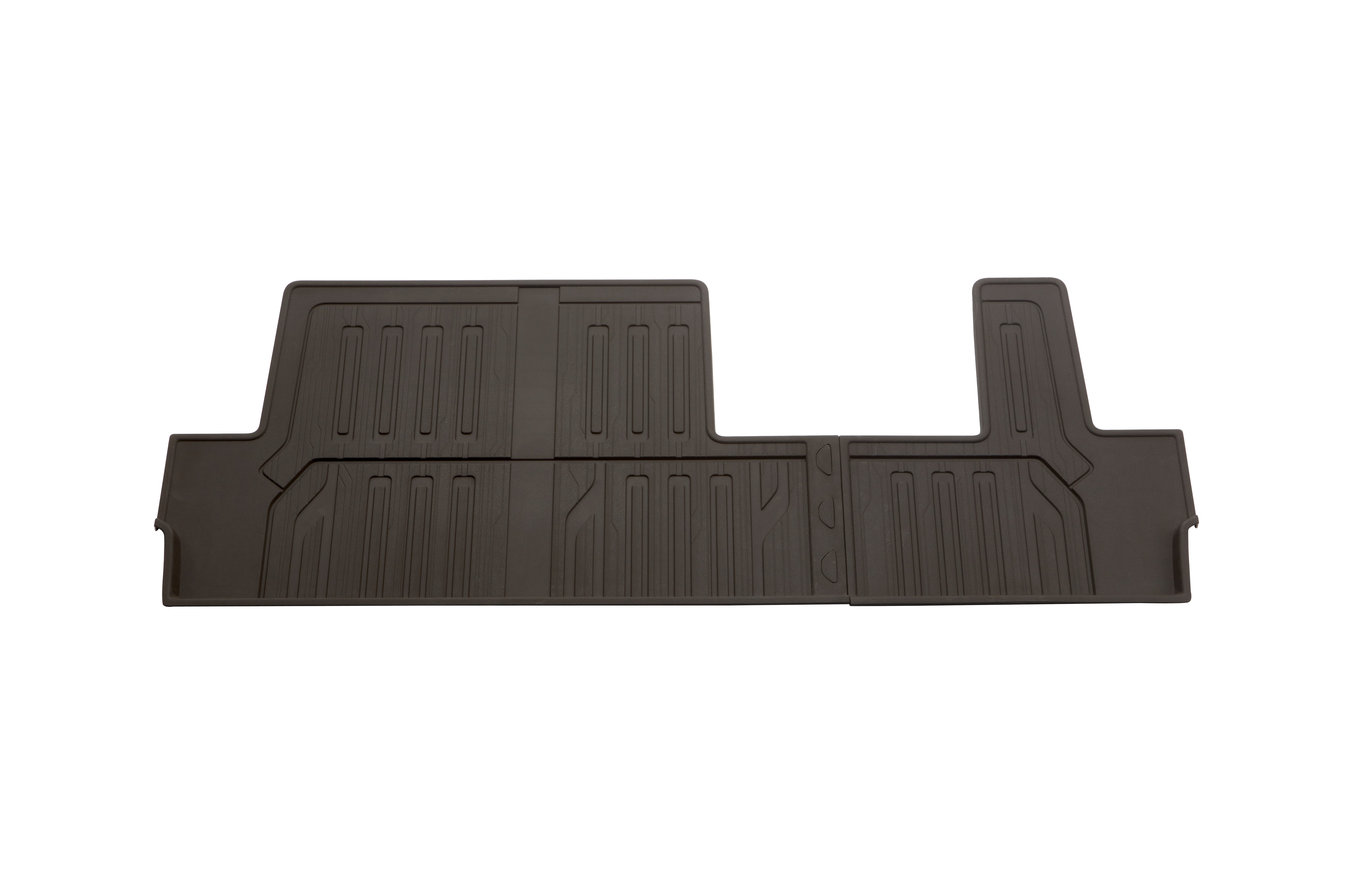 Third-Row Interlocking Premium All-Weather Floor Liner in Very Dark Ash Gray (for Models with Second-Row Bench Seat)