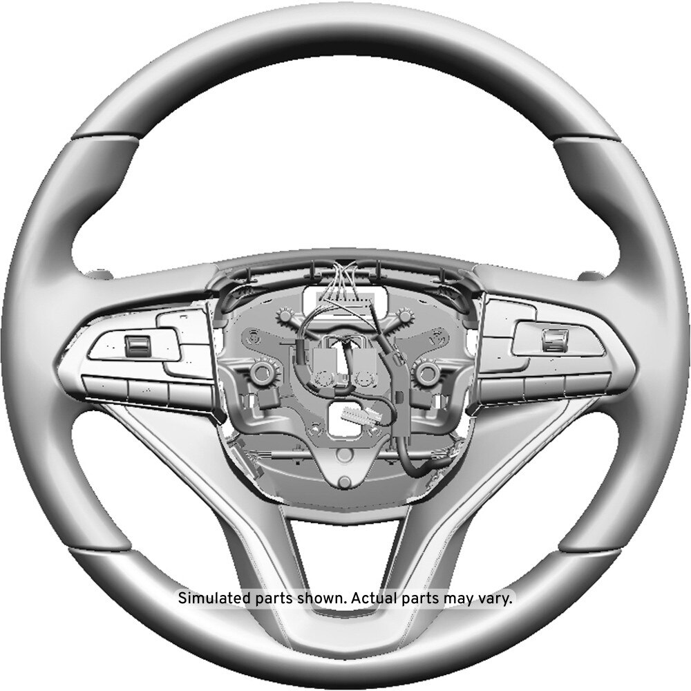 GM Genuine Parts Dark Titanium Steering Wheel
