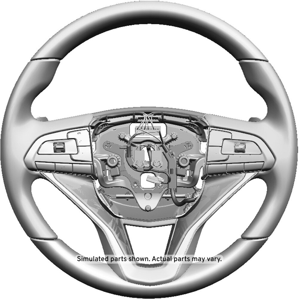 GM Genuine Parts Black Steering Wheel