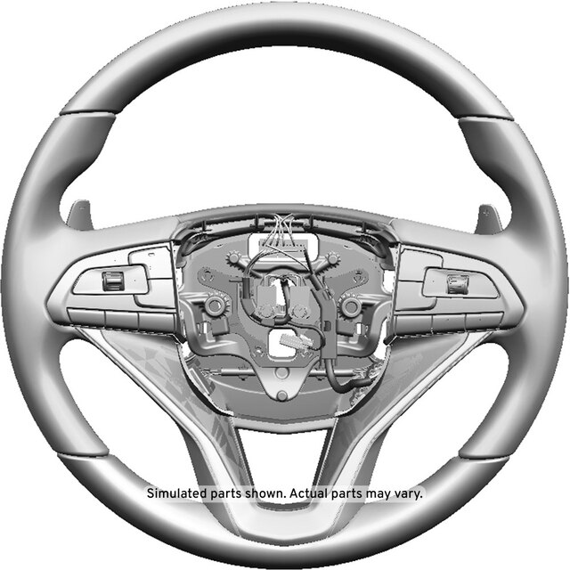 GM Genuine Parts Black Steering Wheel
