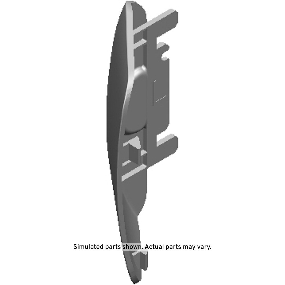 GM Genuine Parts Titanium Steering Wheel Airbag Access Hole Cover (Left)