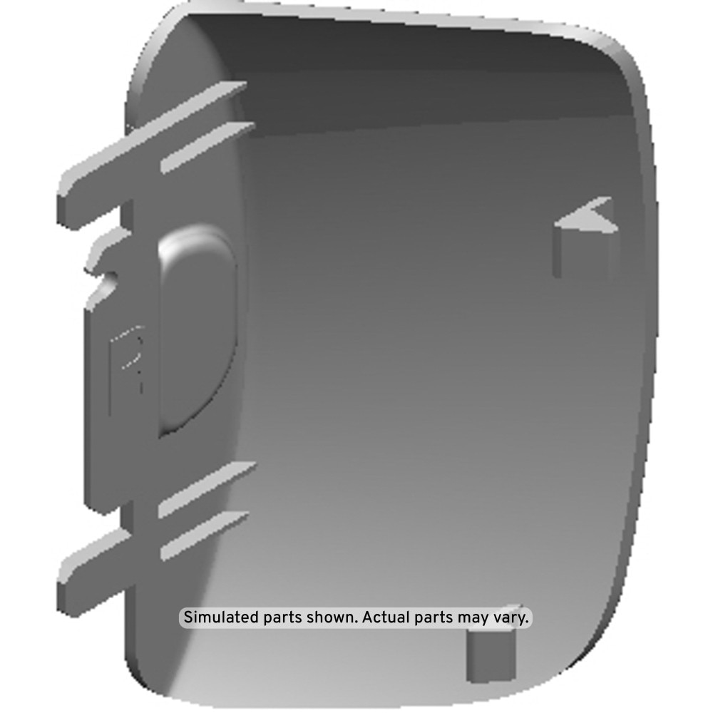 GM Genuine Parts Titanium Steering Wheel Airbag Access Hole Cover (Right)
