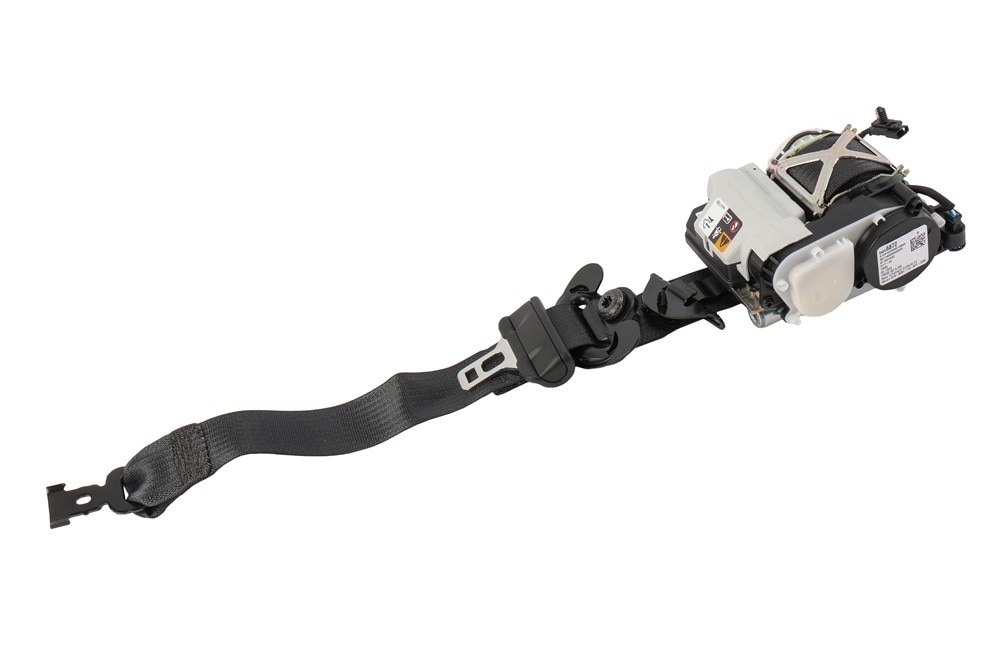 GM Genuine Parts Black Front Passenger Side Seat Belt