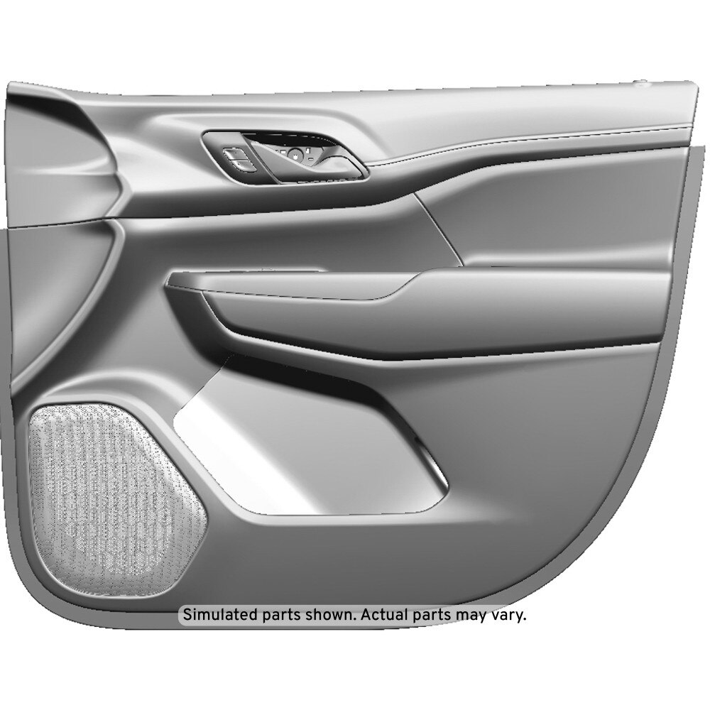 GM Genuine Parts Cocoa Front Passenger Side Door Trim