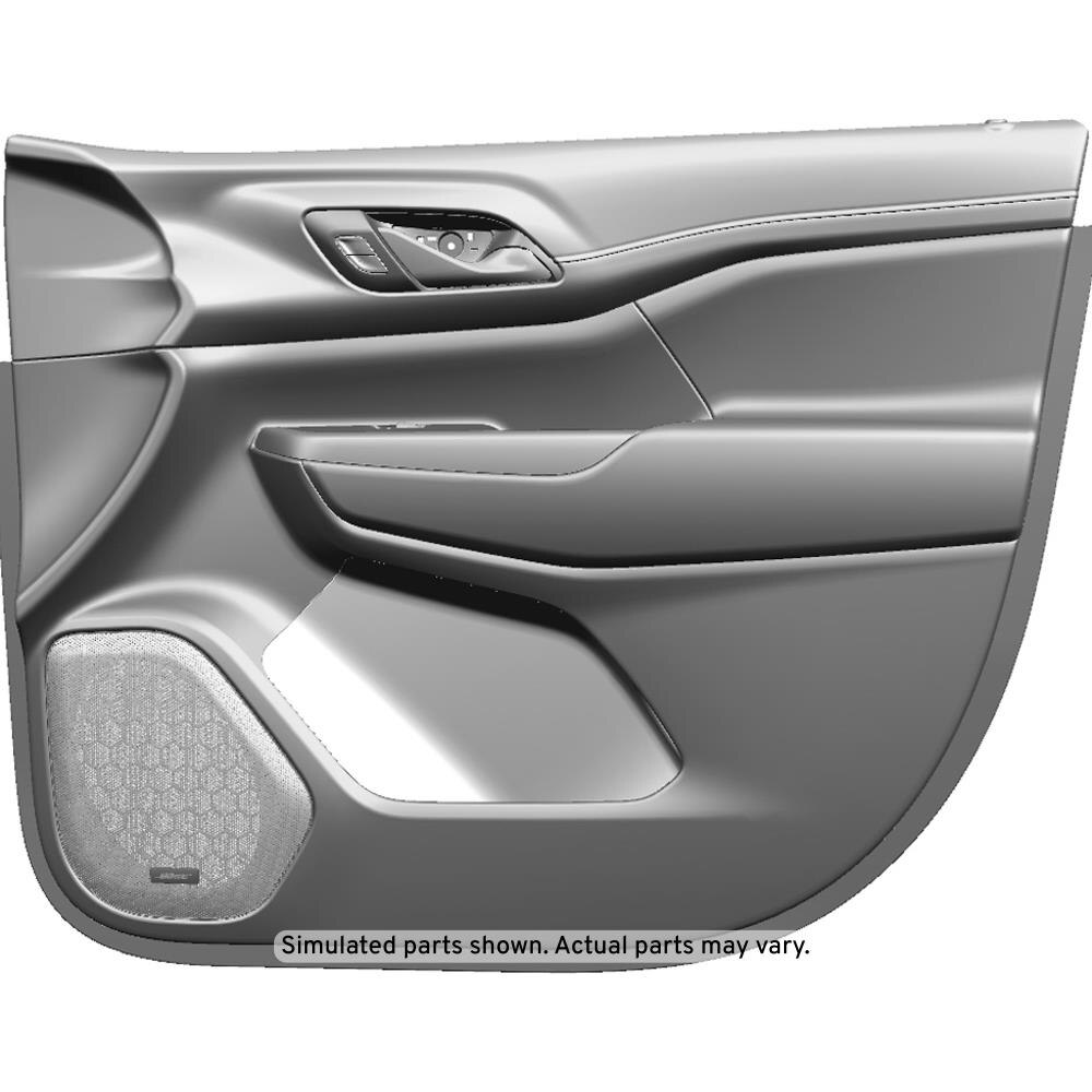 GM Genuine Parts Black Front Passenger Side Door Trim