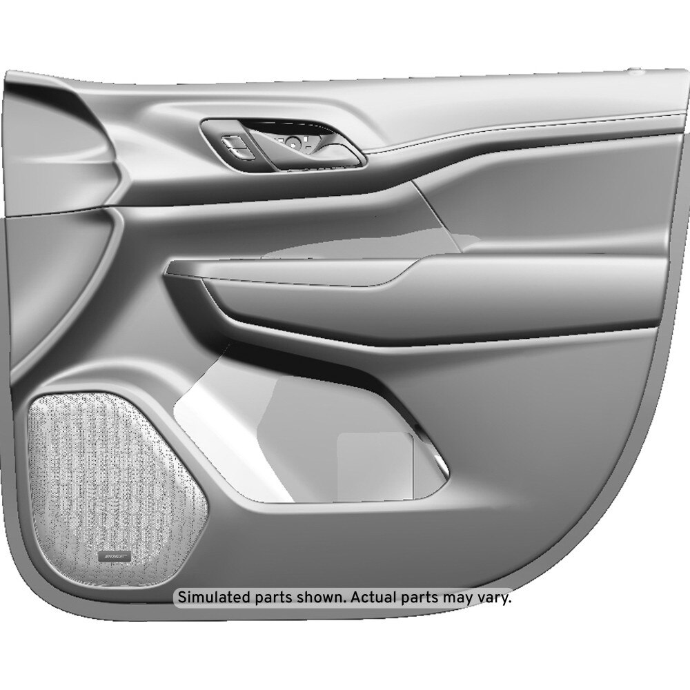 GM Genuine Parts Light Ash Gray Front Passenger Side Door Trim