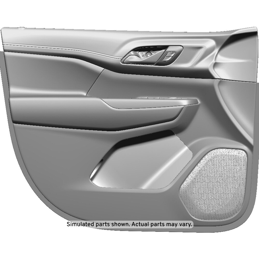 GM Genuine Parts Cocoa Front Driver Side Door Trim